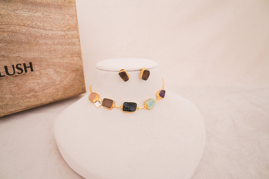 Earths Harmony Raw Gemstone Set