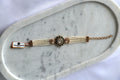Emerald Kundan Bloom Pearl Bracelet