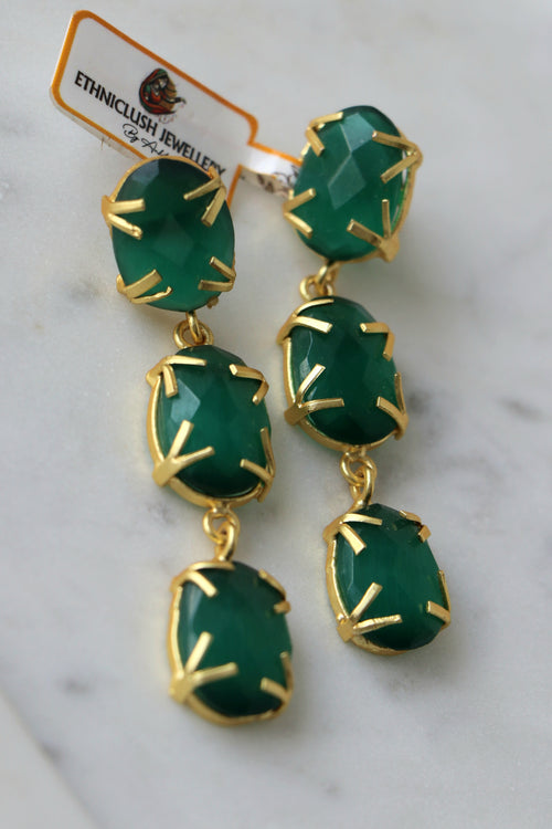 Cascade Statement Earrings