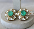 Emerald Radiance Statement Earrings