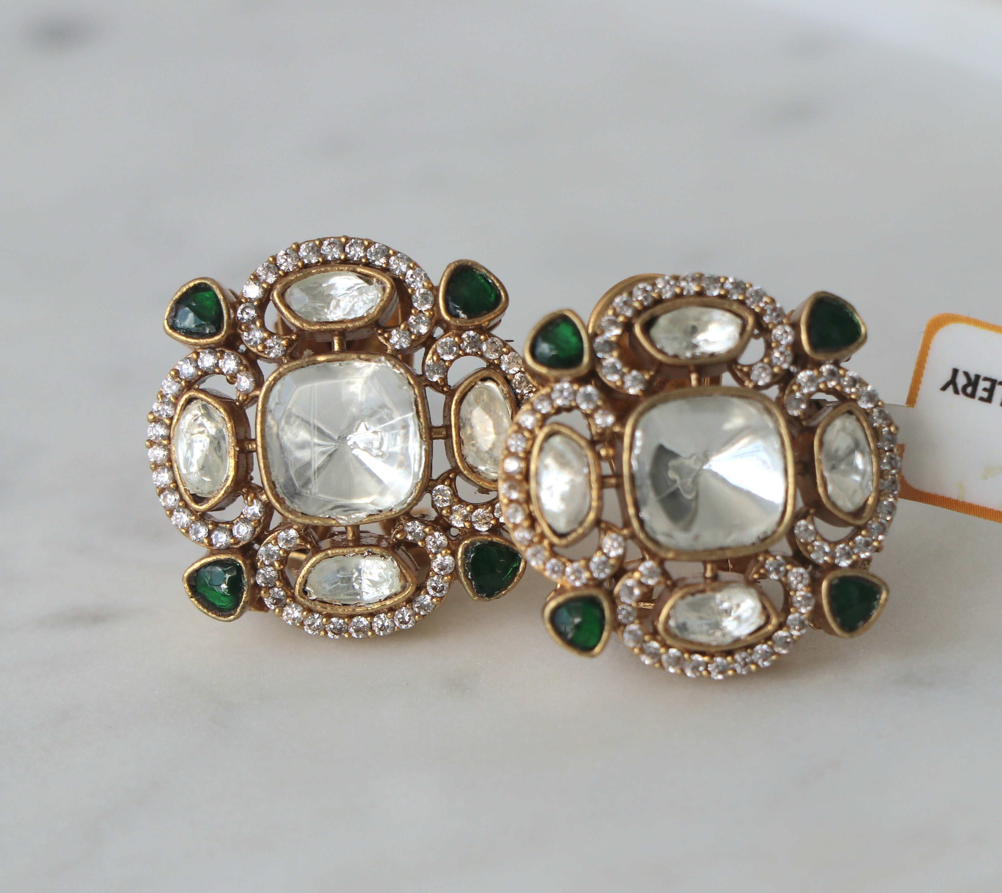 Radiance Kundan Stud Earrings