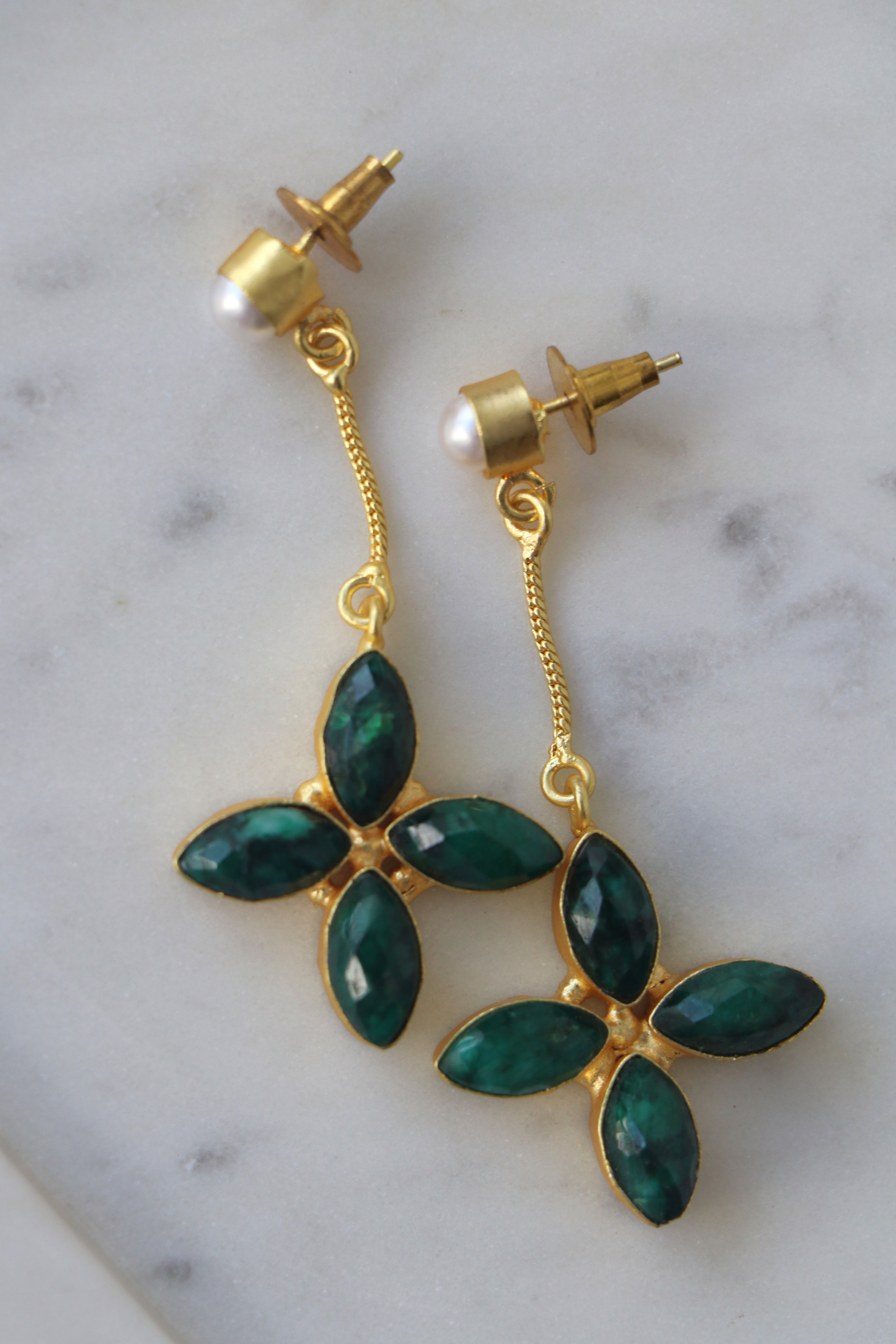 Emerald Reverie Earrings