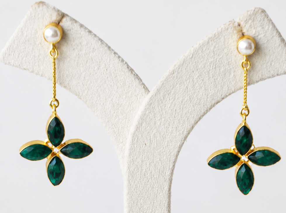 Emerald Reverie Earrings