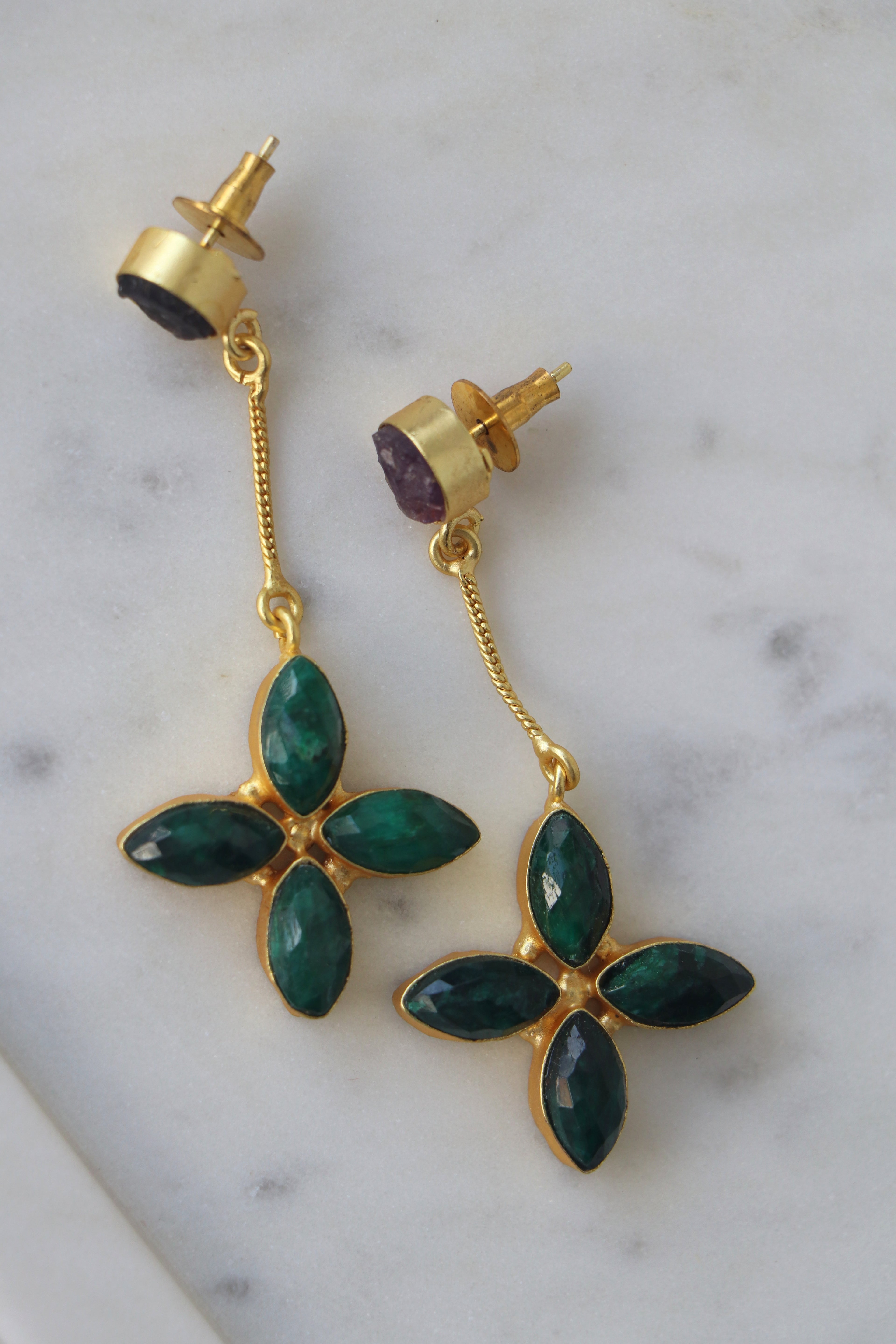 Emerald Reverie Earrings