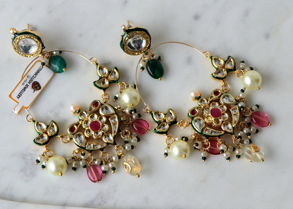 Noor Chaandbali Earrings