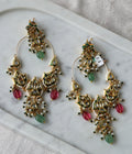 Chandbali Cascade Earrings