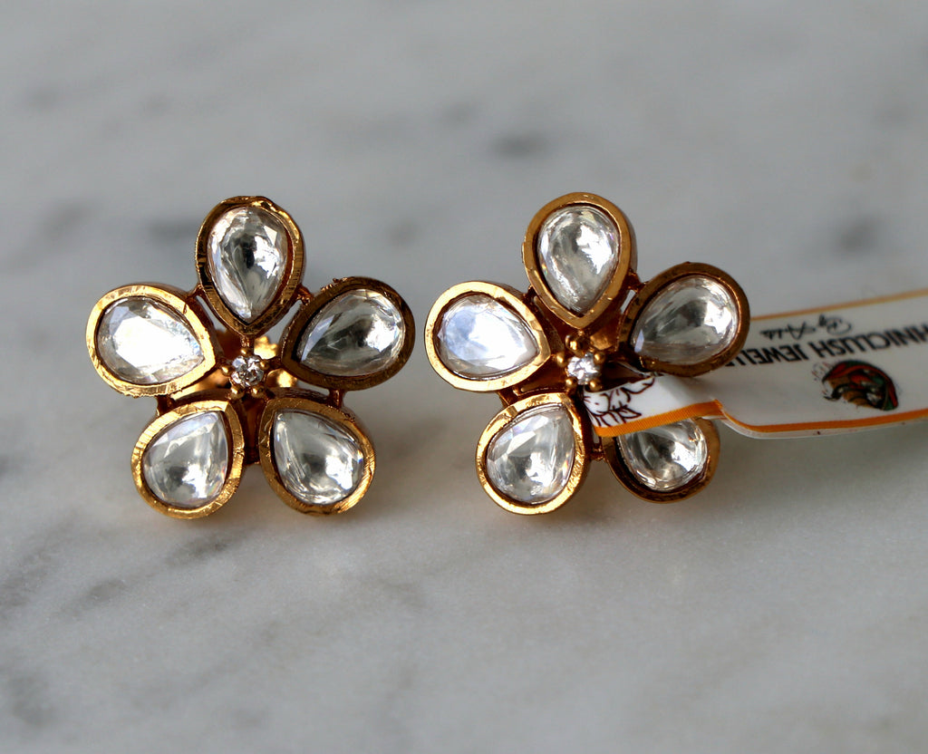 Gilded Bloom Radiance Earrings