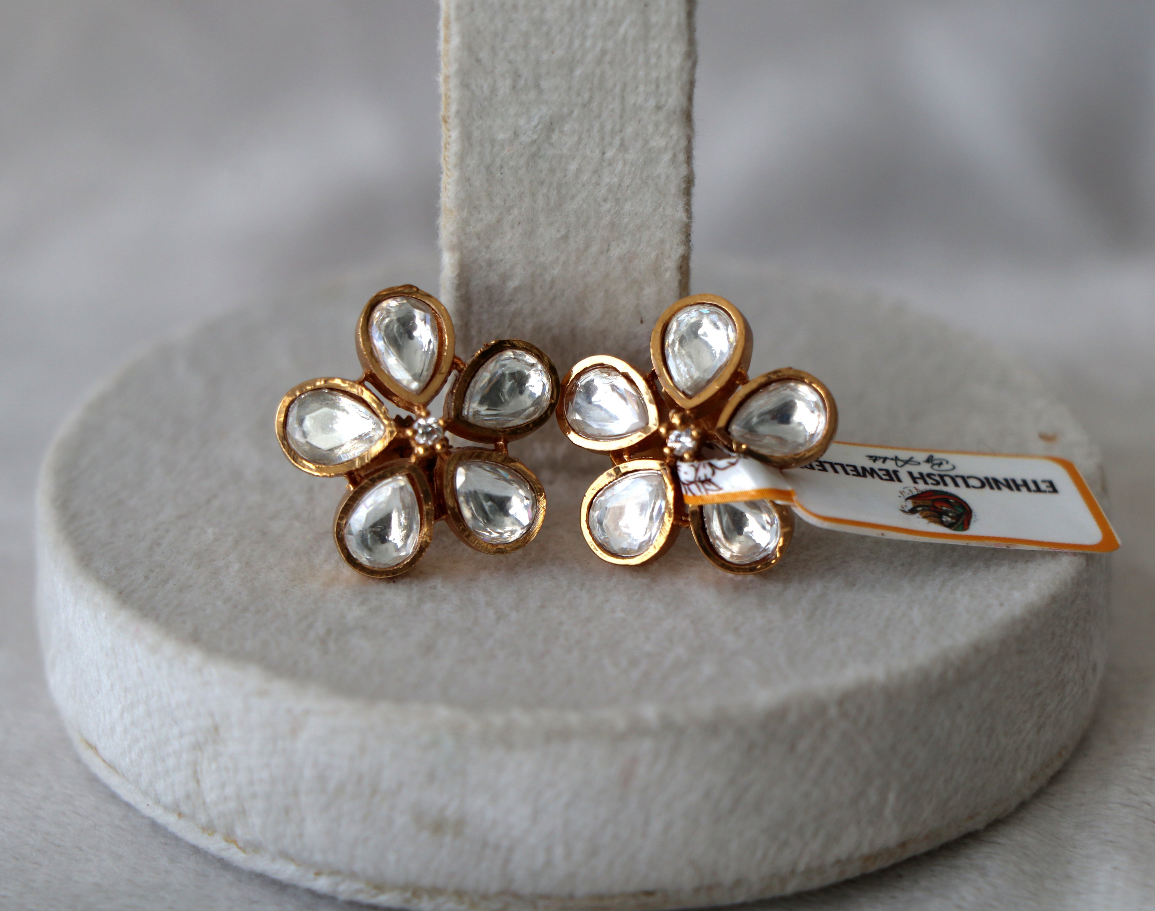 Gilded Bloom Radiance Earrings