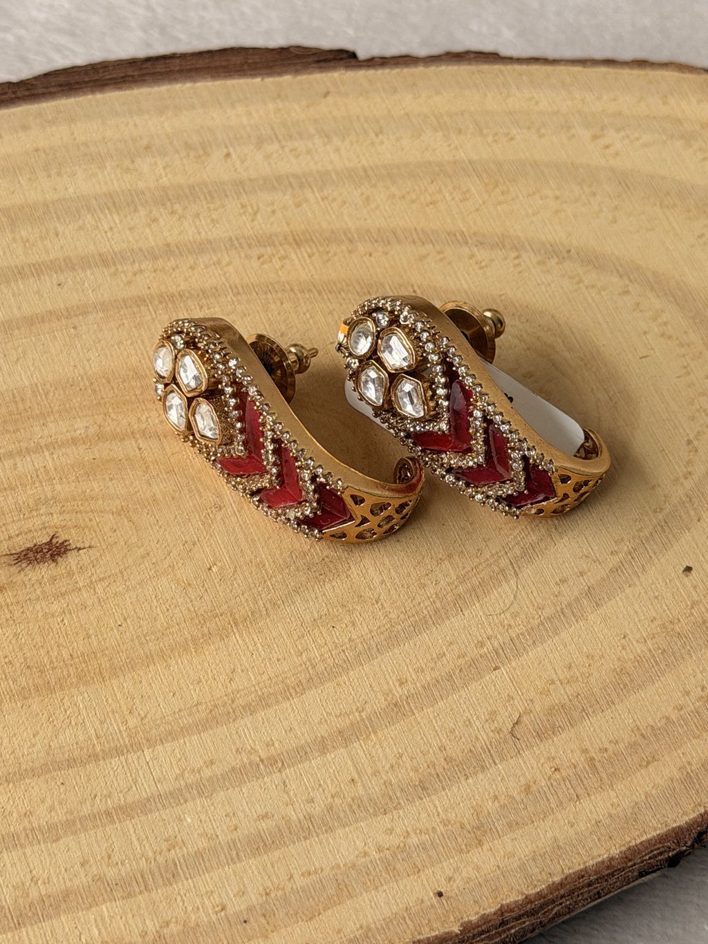 Ruby Thakkar kundan Earrings
