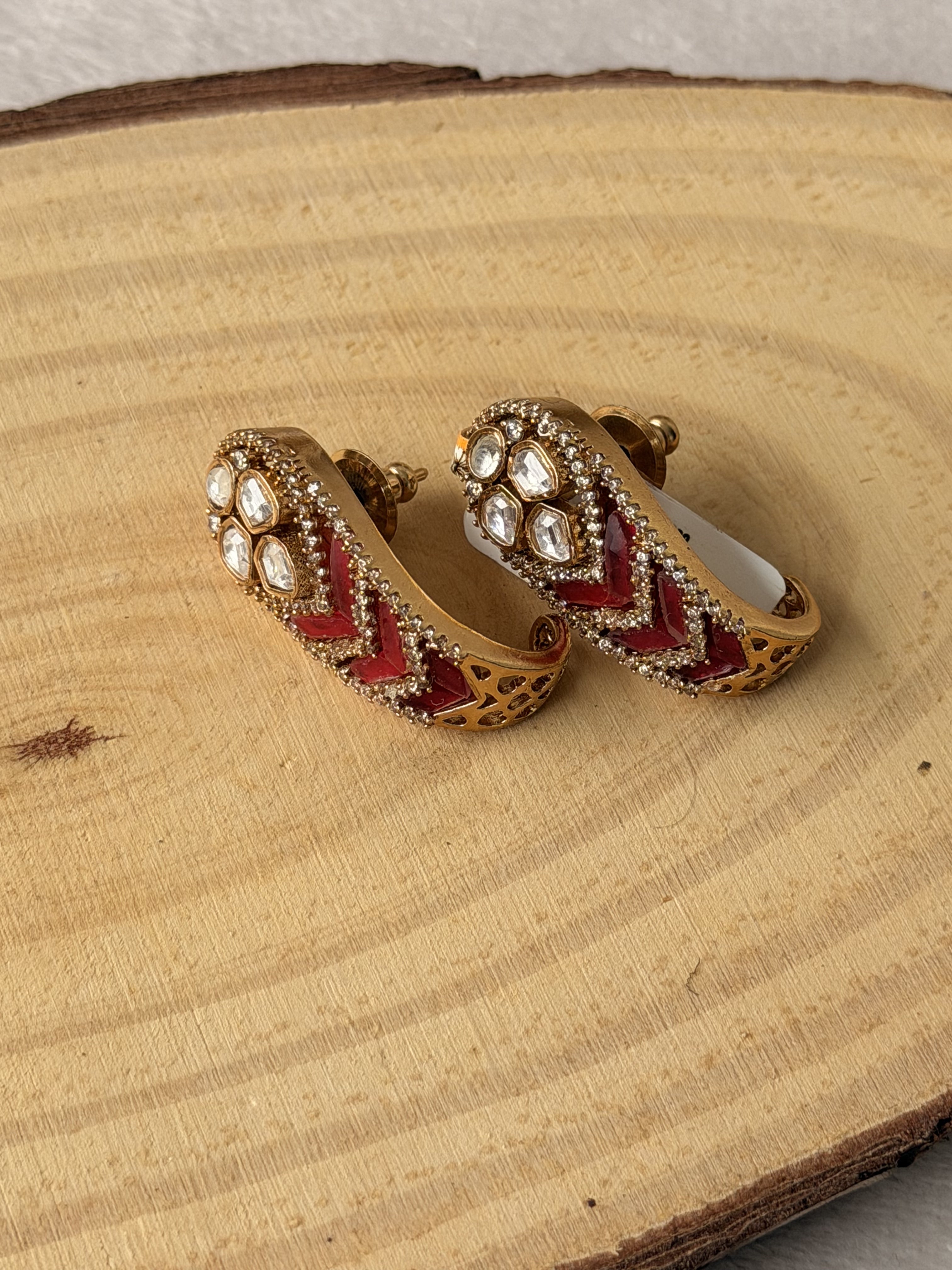 Ruby Thakkar kundan Earrings