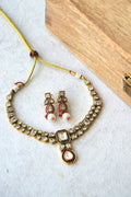 Kundan Ruby Choker Set