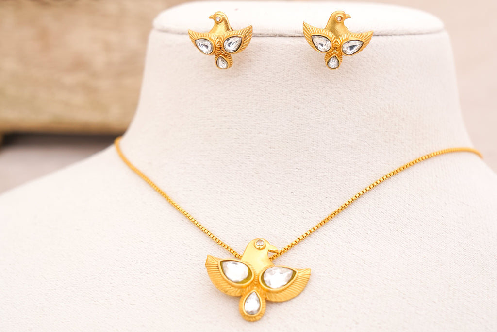 Golden Dove Gemstone Ensemble