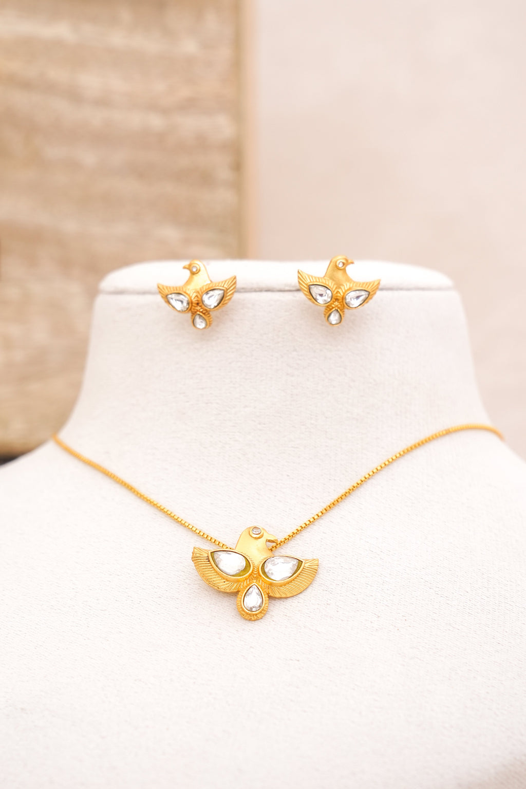 Golden Dove Gemstone Ensemble