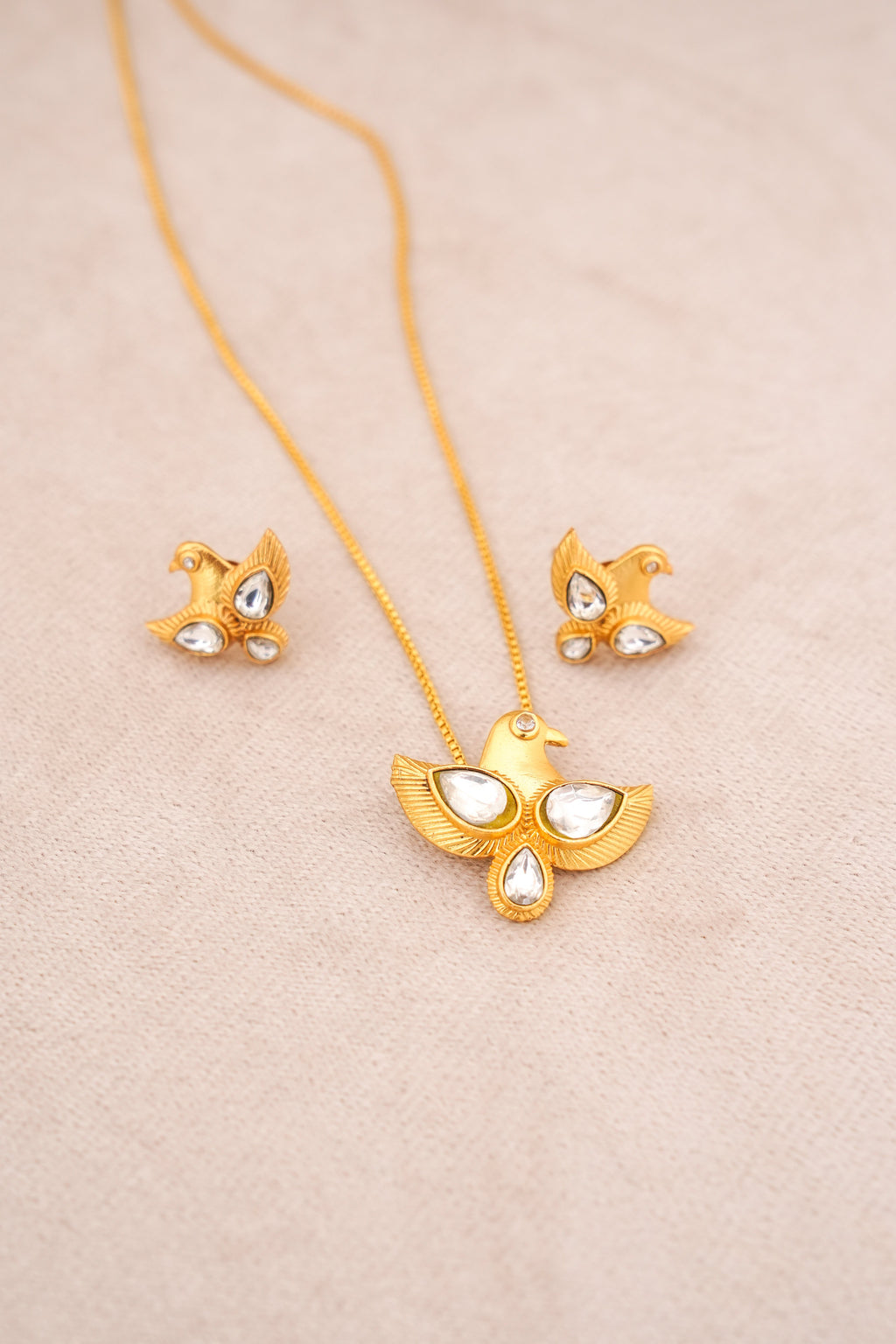 Golden Dove Gemstone Ensemble
