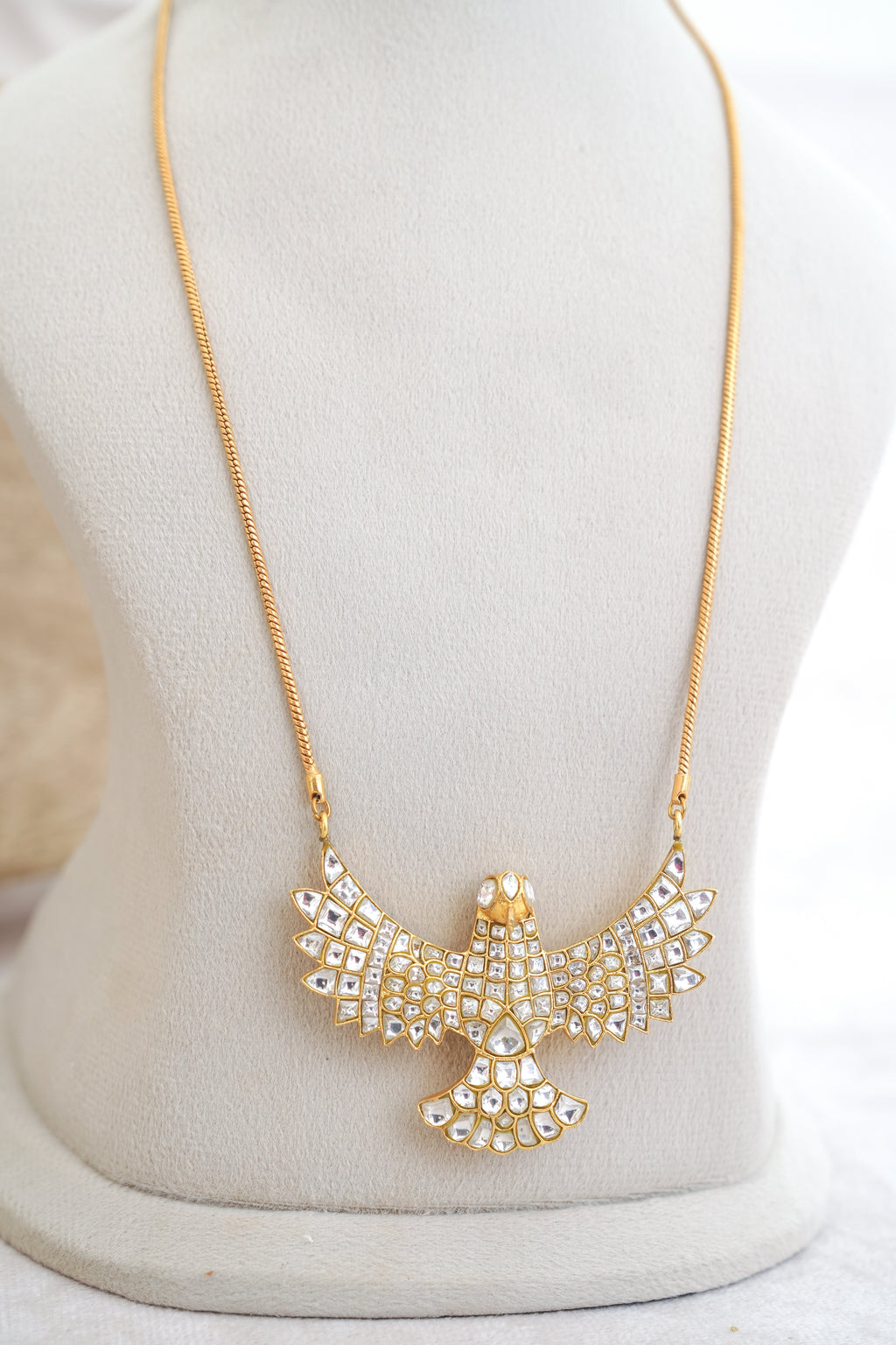 Golden Phoenix Statement Necklace