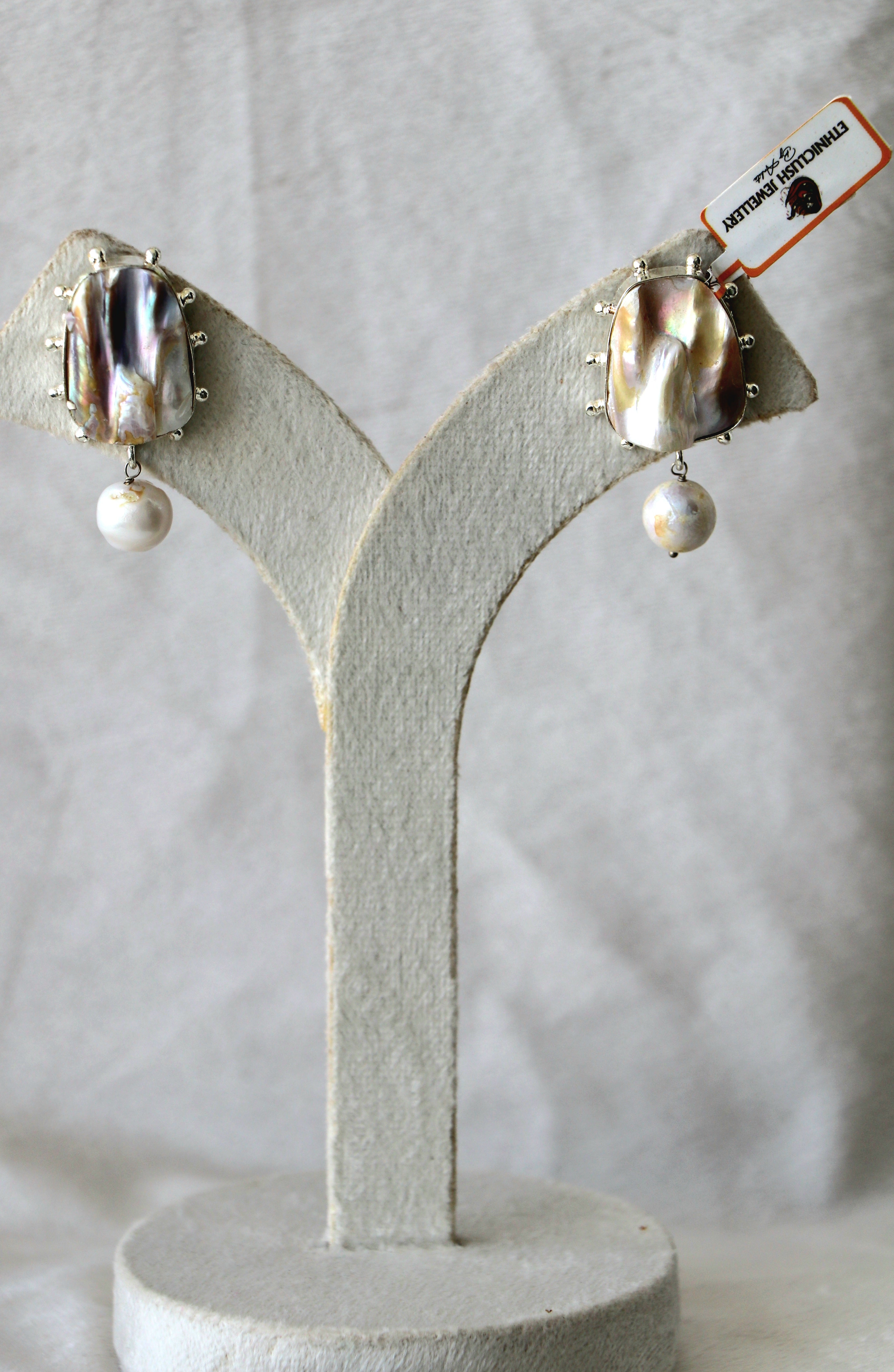 Iridescent Pearl Reverie Earrings