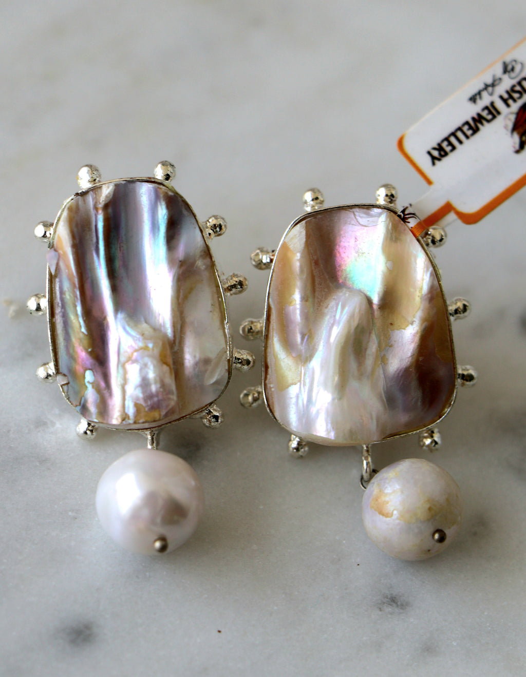 Iridescent Pearl Reverie Earrings