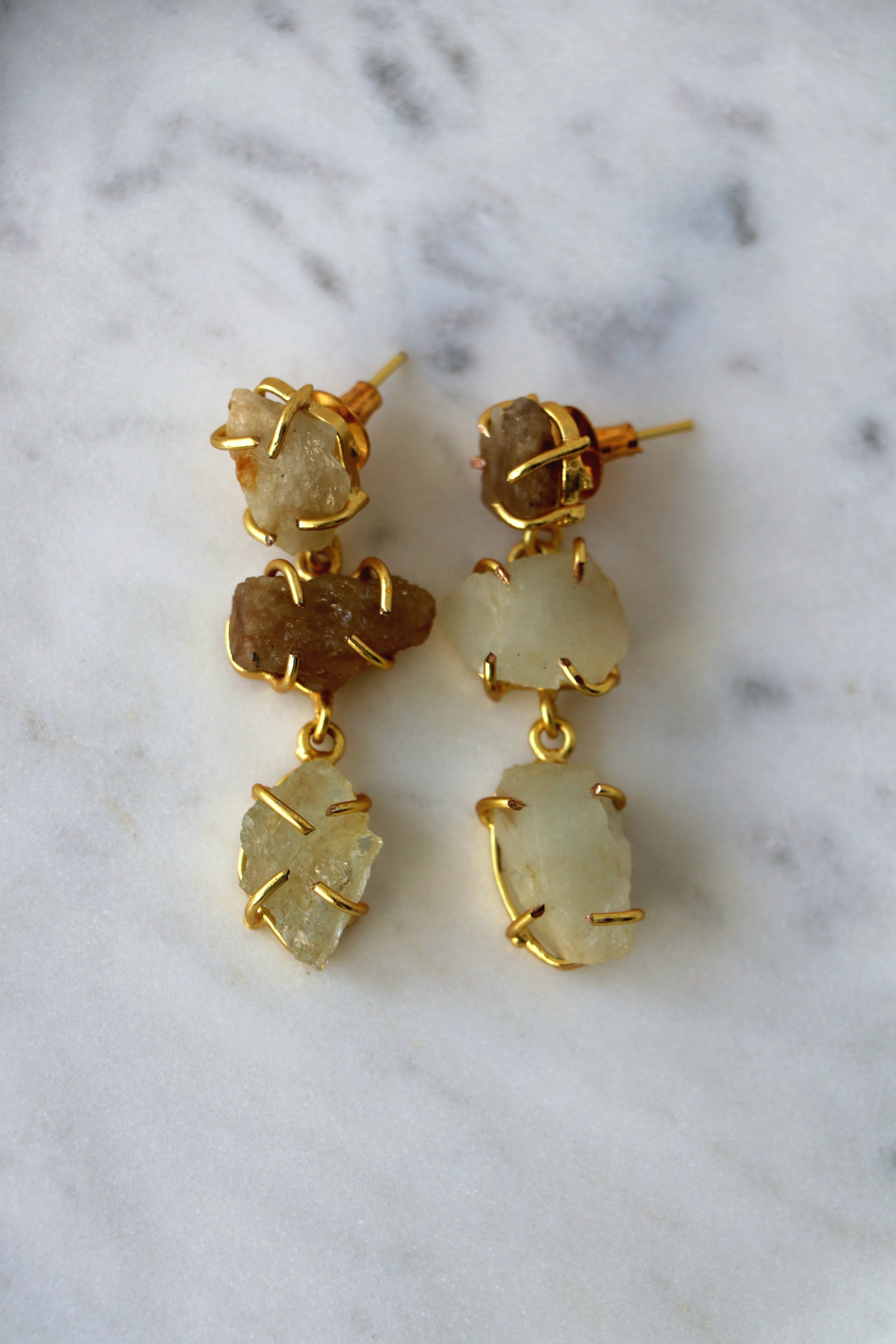 Citrine Cascade Earrings
