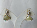 Sapphire Whisper Teardrop Earrings