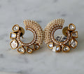 Kundan Pearl Statement Earrings
