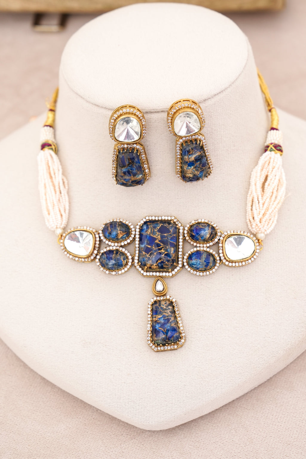 Lapis Celestial Necklace Set