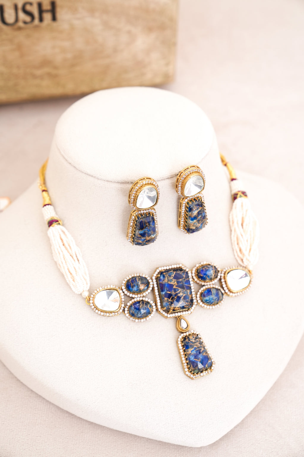 Lapis Celestial Necklace Set