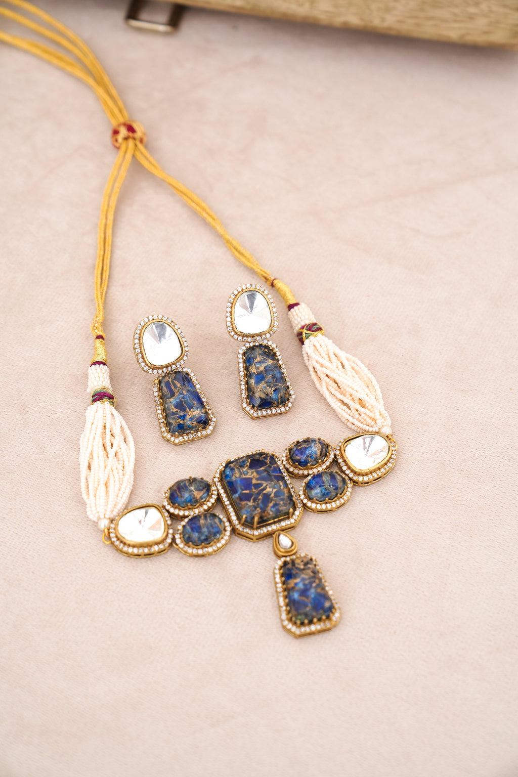 Lapis Celestial Necklace Set