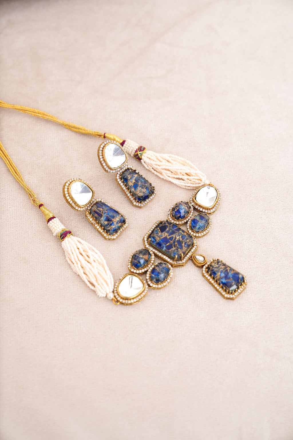 Lapis Celestial Necklace Set
