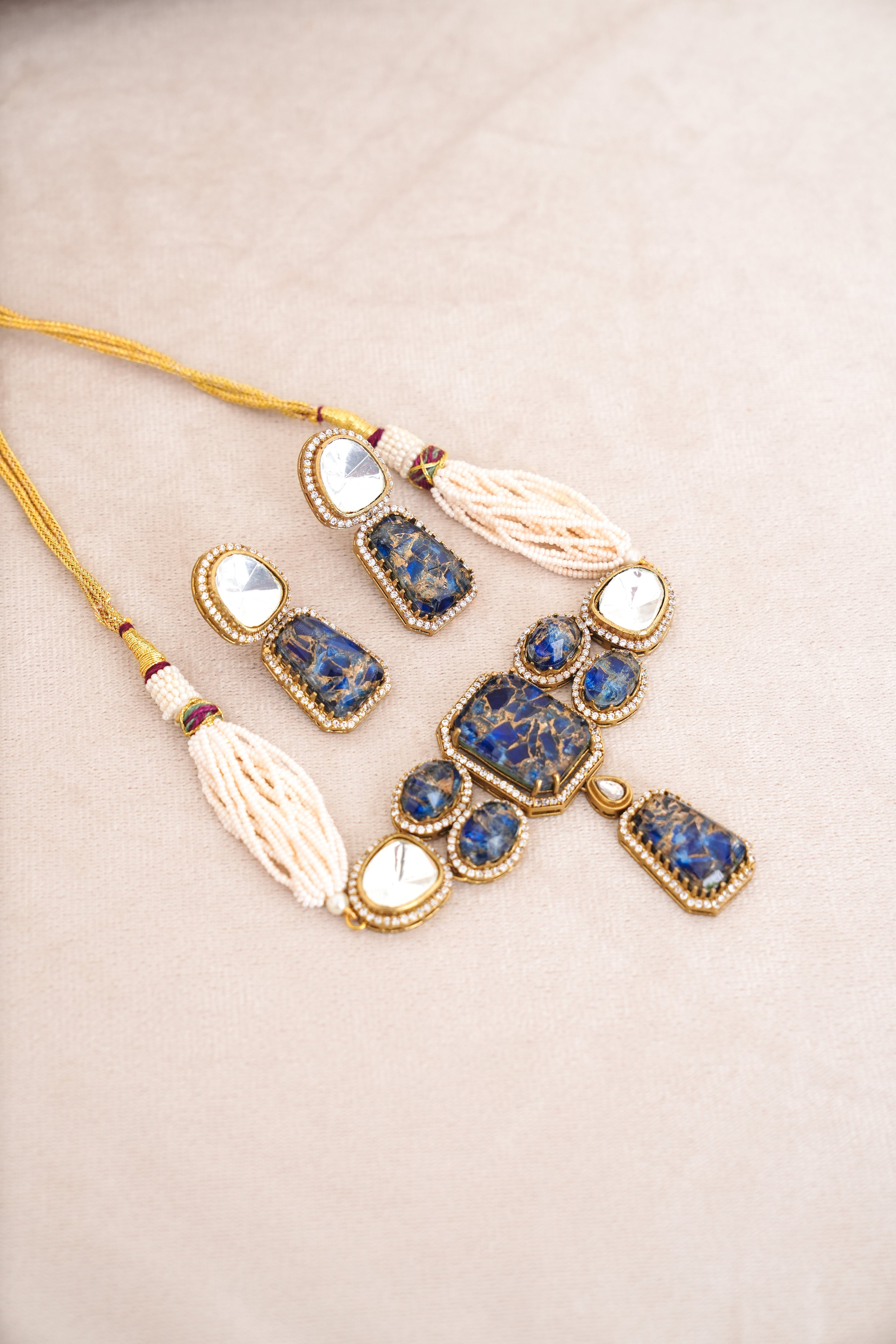 Lapis Celestial Necklace Set