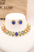 Lapis  Jade Harmony Choker Set