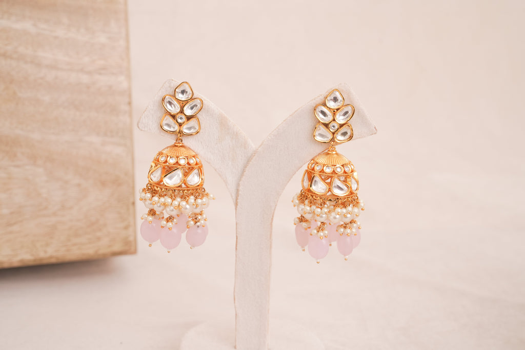 Noor Blush Polki Bridal Choker Set