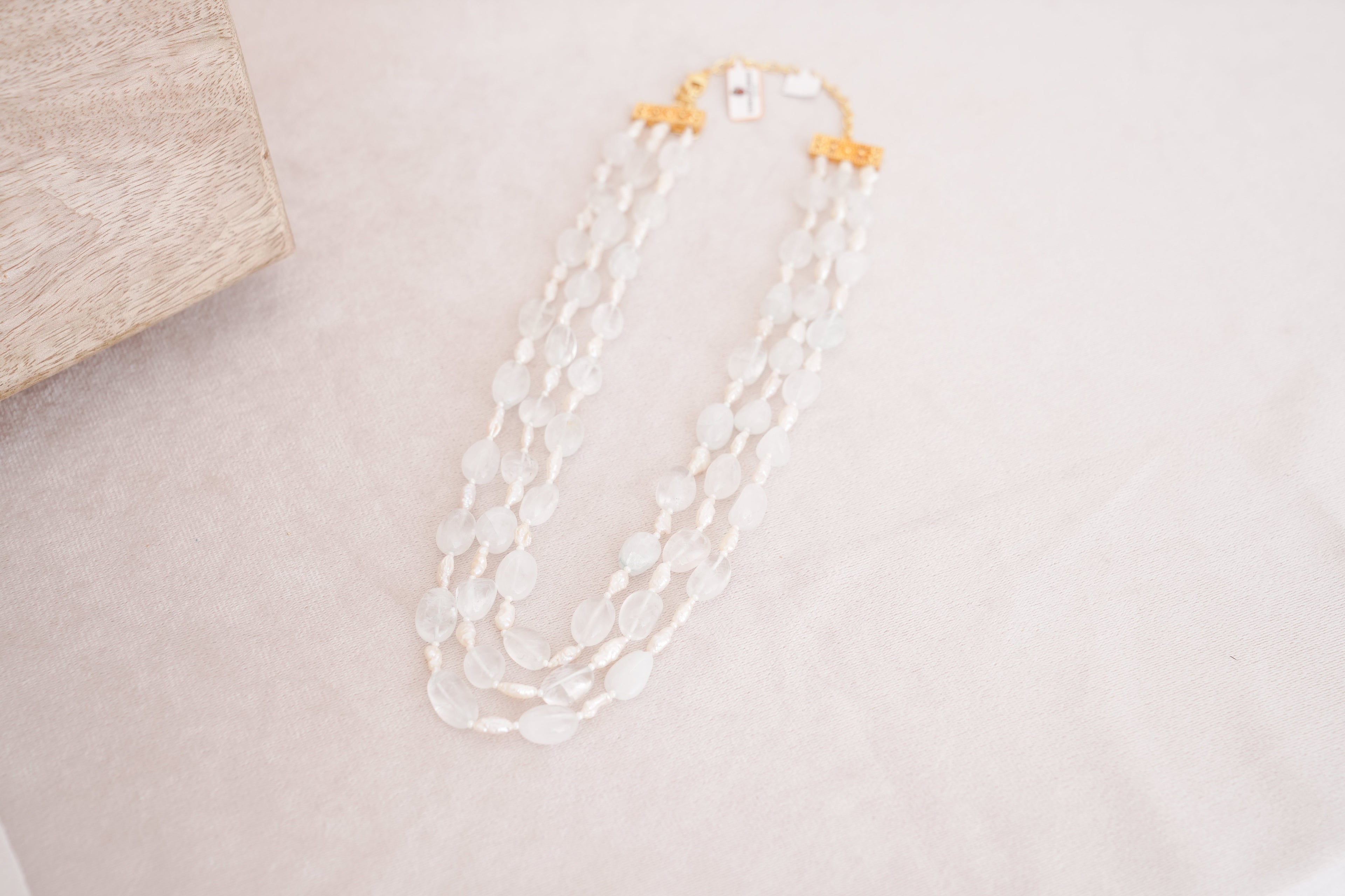Luminary Fluorite & Pearl Strand Necklace