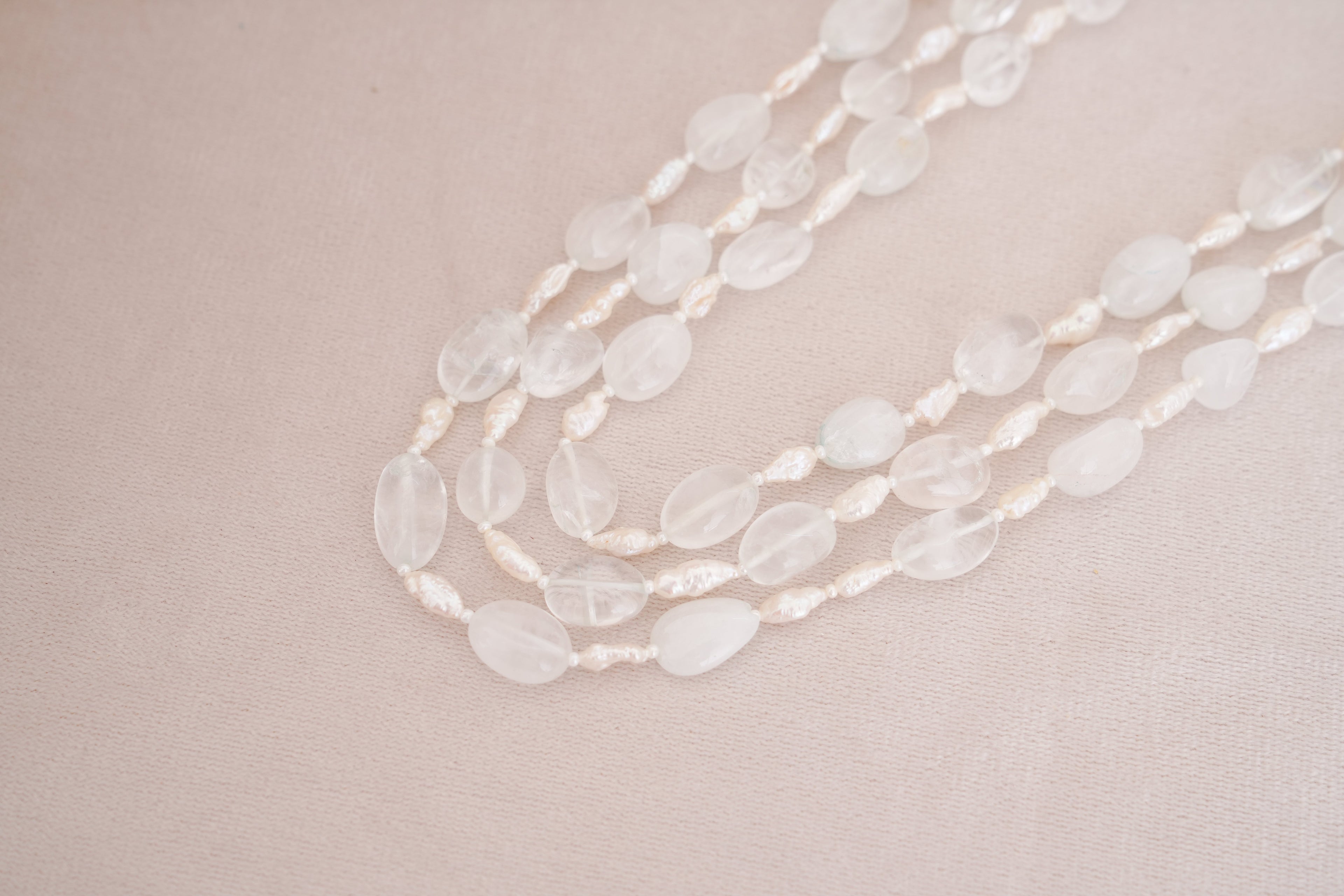 Luminary Fluorite & Pearl Strand Necklace