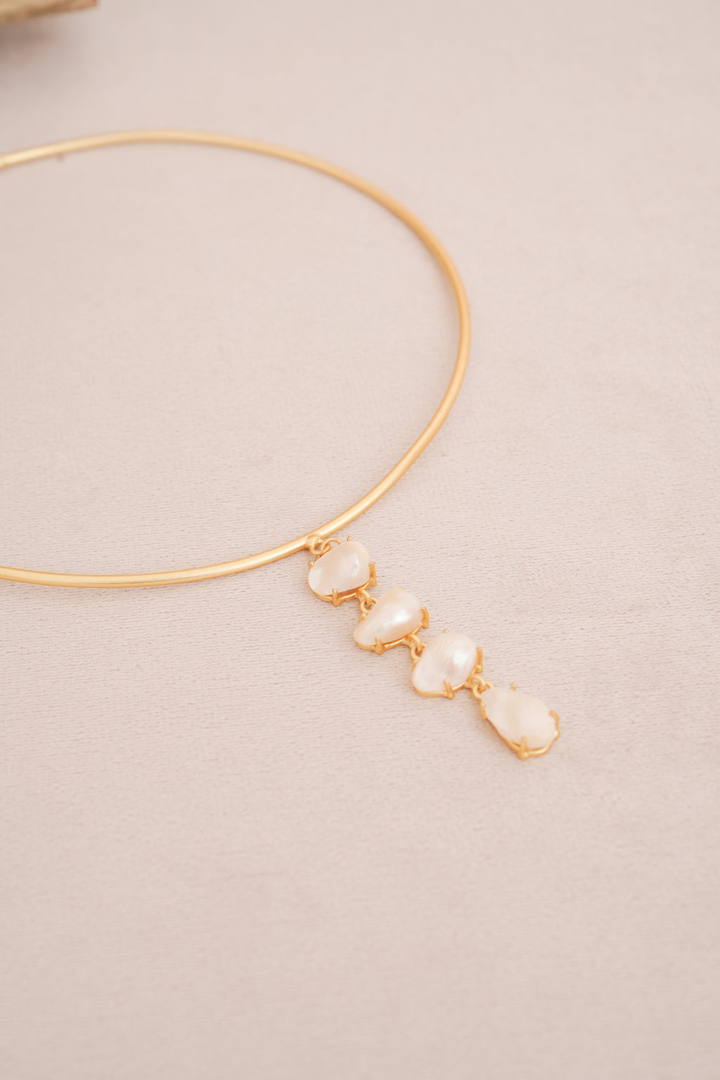 Luminous Baroque Pearl Drop Hasli