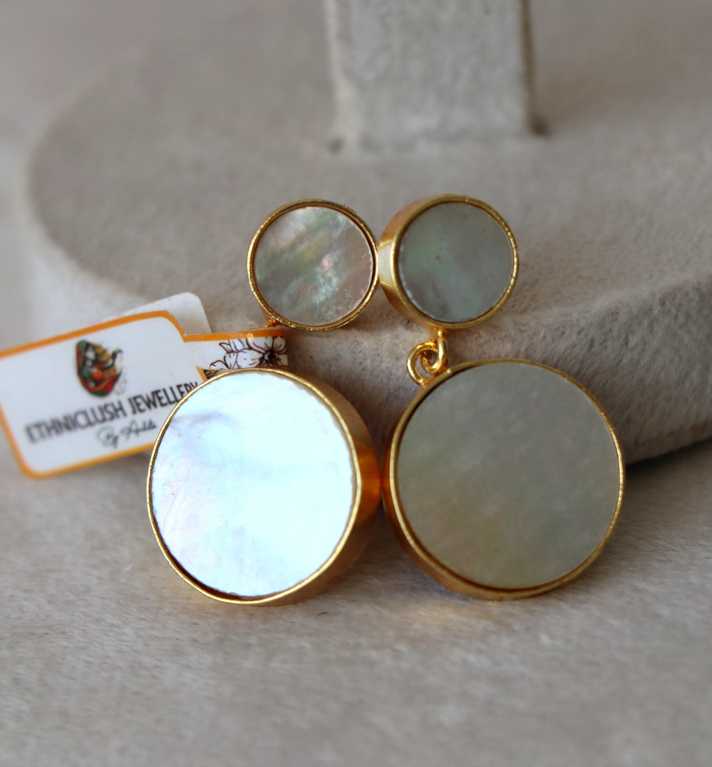 Luminous Pearl Cascade Earrings