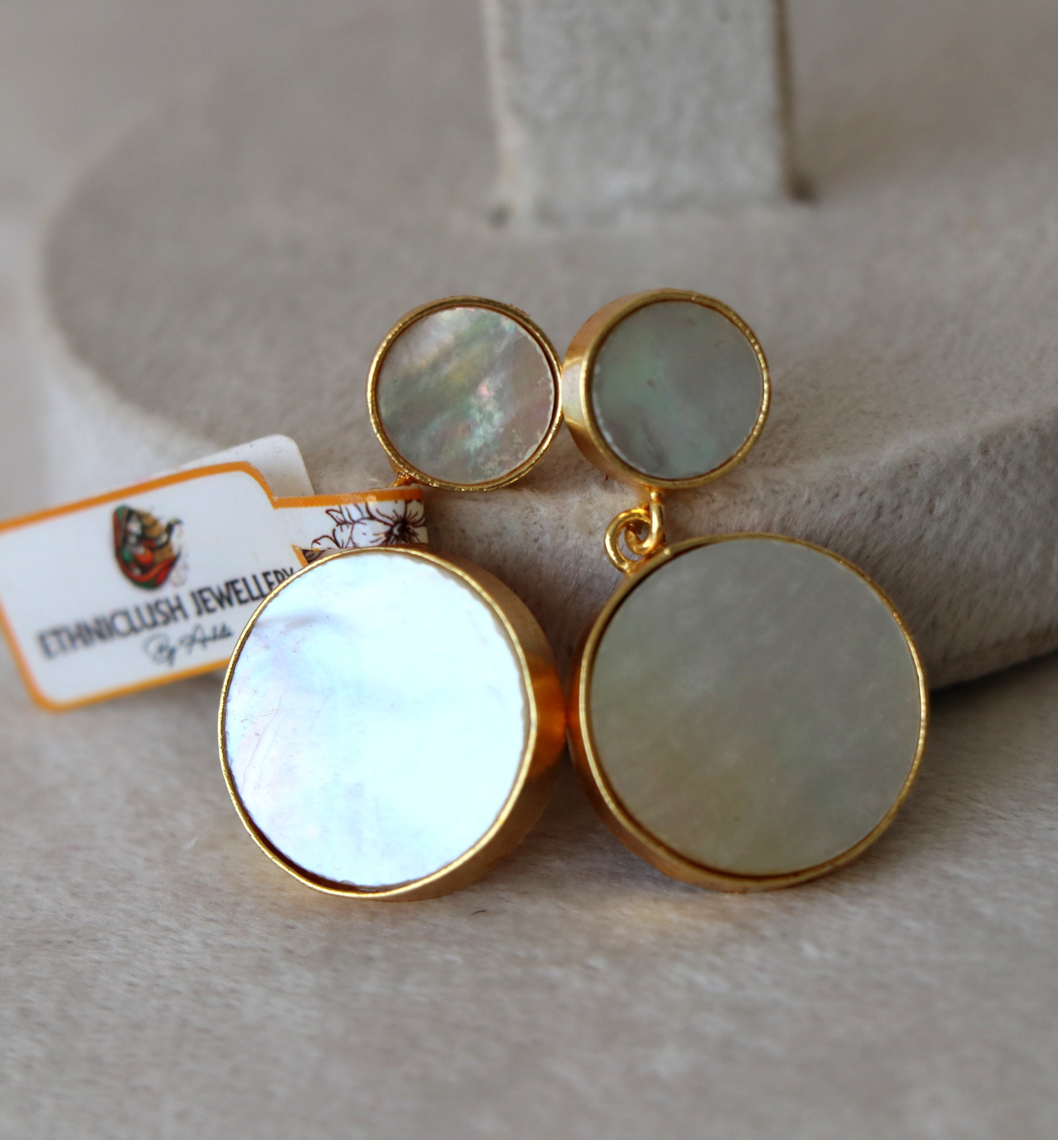 Luminous Pearl Cascade Earrings