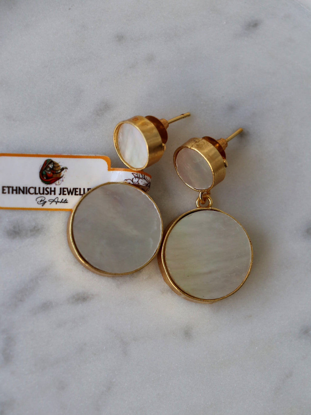 Luminous Pearl Cascade Earrings