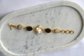 Gemstone Baroque Pearl Cascade Bracelet