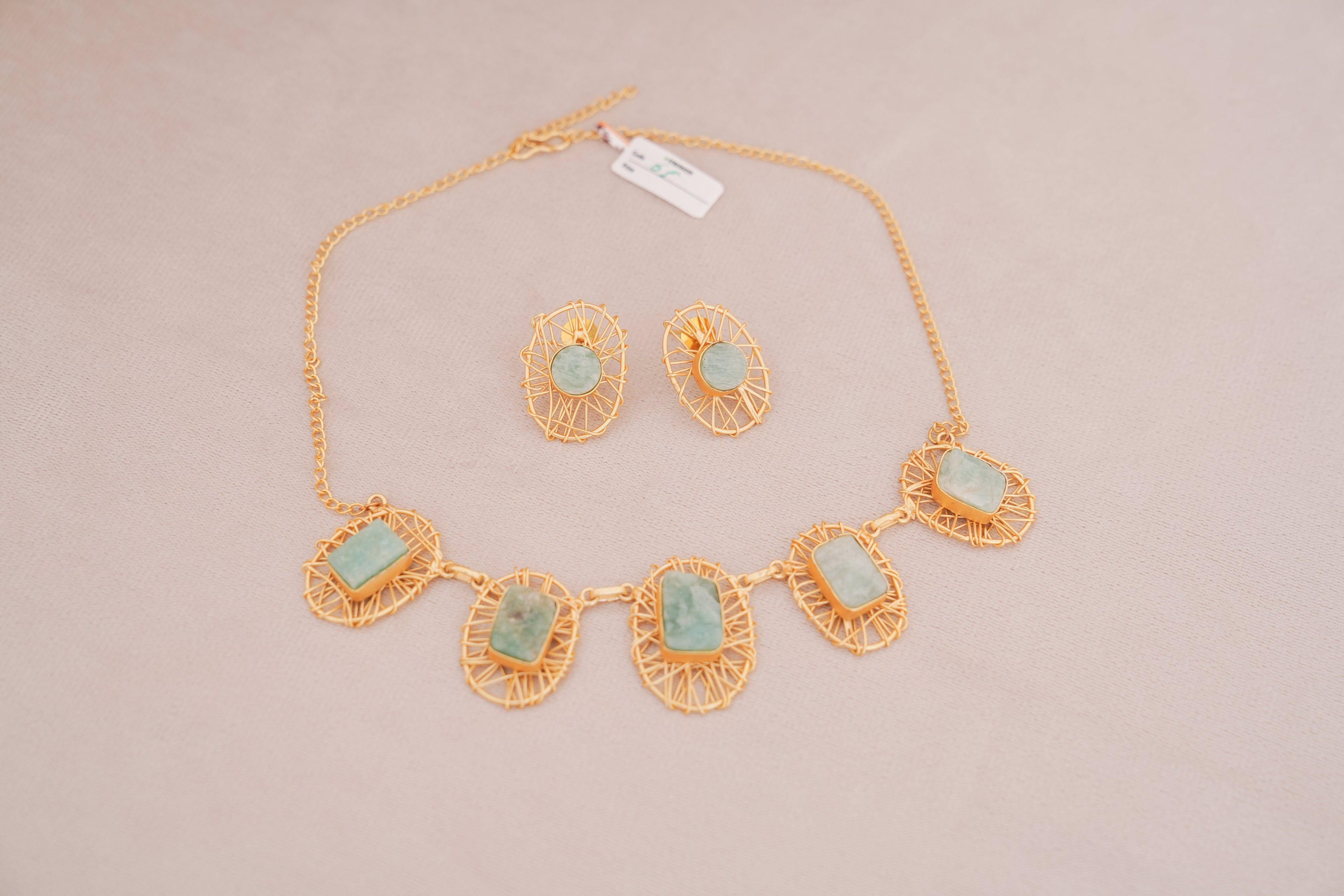 Lush Lattice Raw Aventurine Gemstone Set