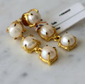 Lustrous Pearl Trio Earrings