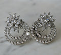 Marquise Spiral Earrings