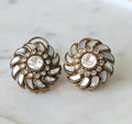 Radiance Floral Stud Earrings