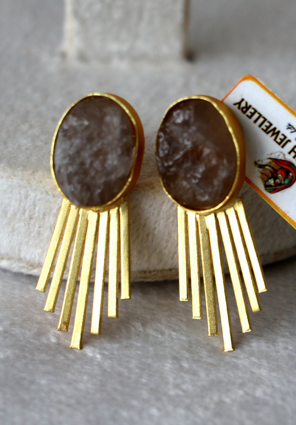 Mystic Earth Cascade Earrings