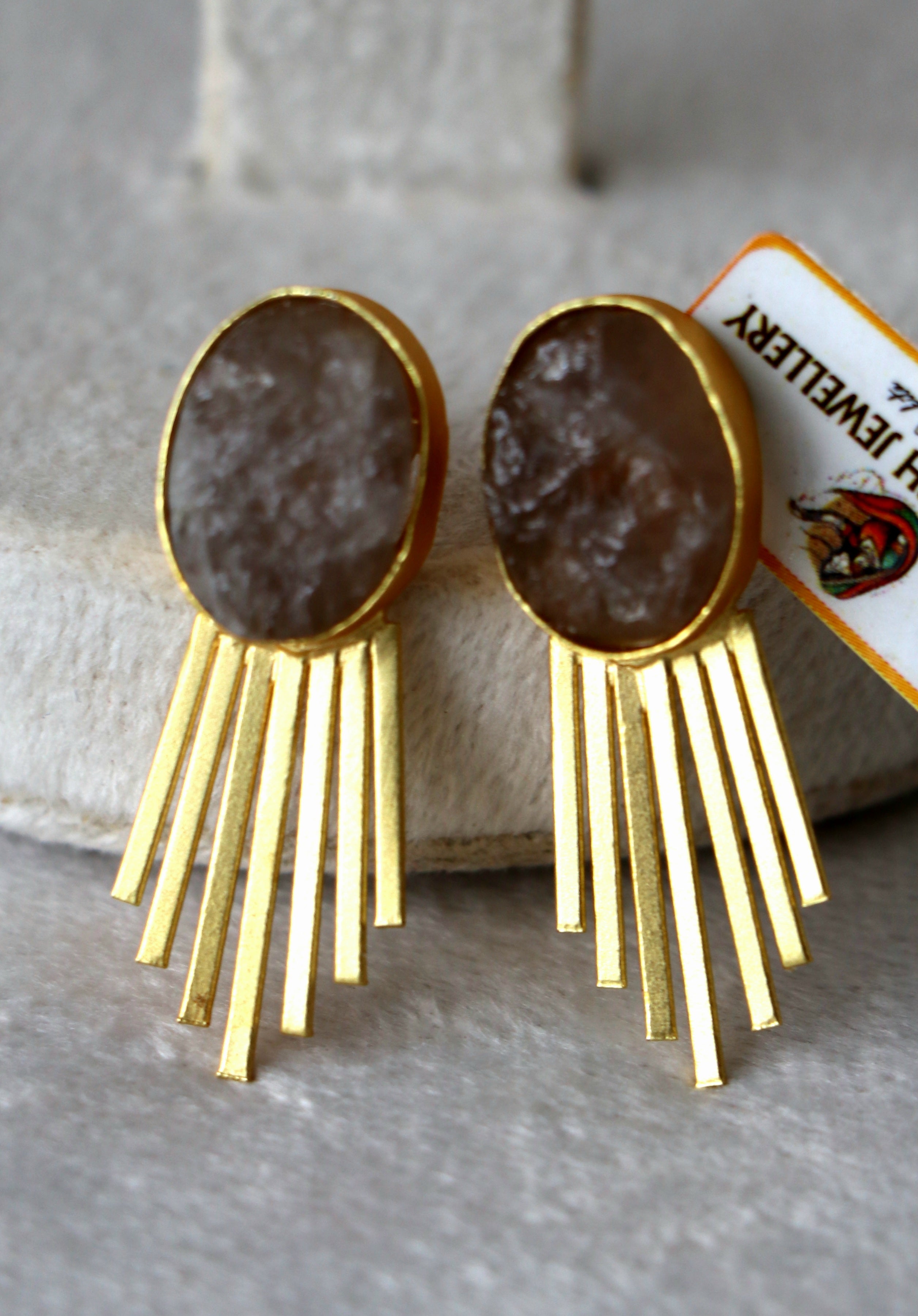 Aurora Fringe Statement Earrings