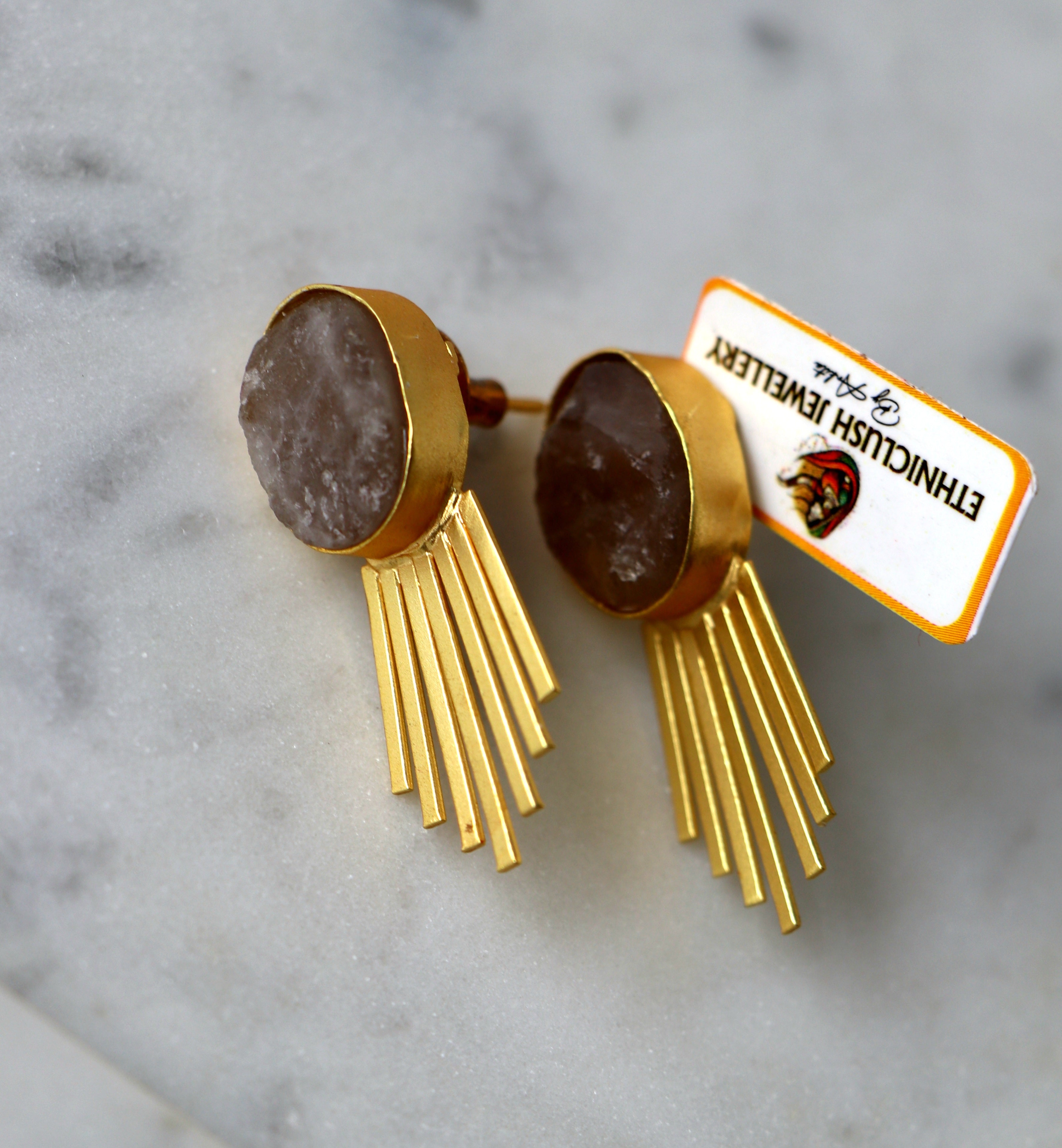 Aurora Fringe Statement Earrings