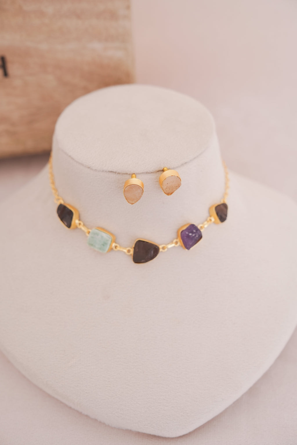 Gemstone Harmony Necklace Set