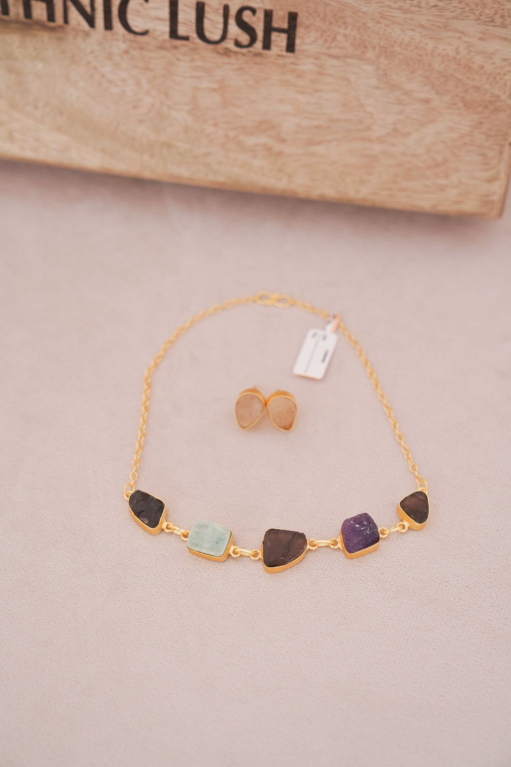 Gemstone Harmony Necklace Set