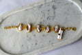 Baroque Pearl Bloom Gold Bracelet