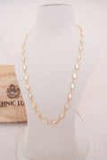 Pearl Radiance Long Necklace