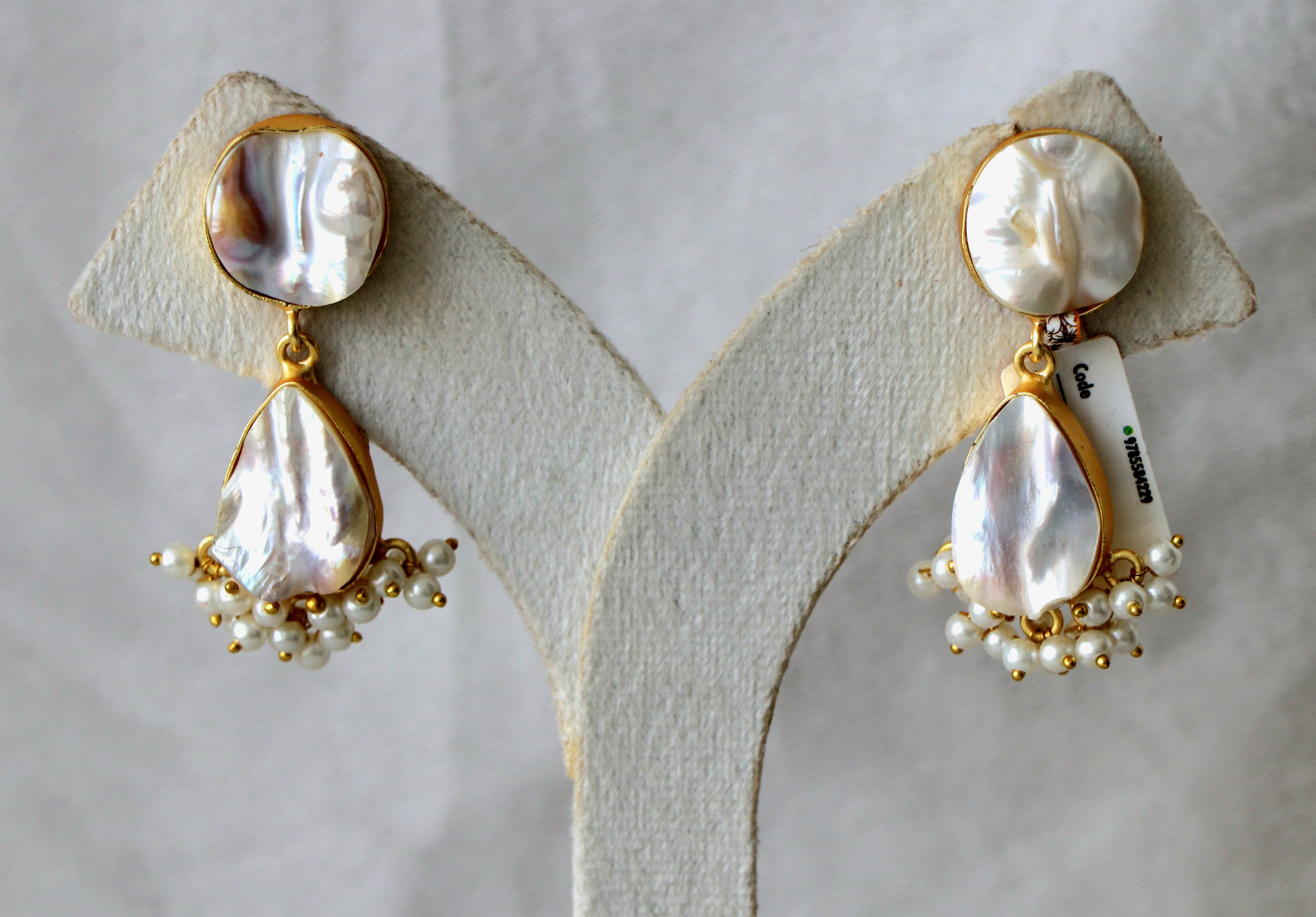 Pearl Reverie Statement Earrings